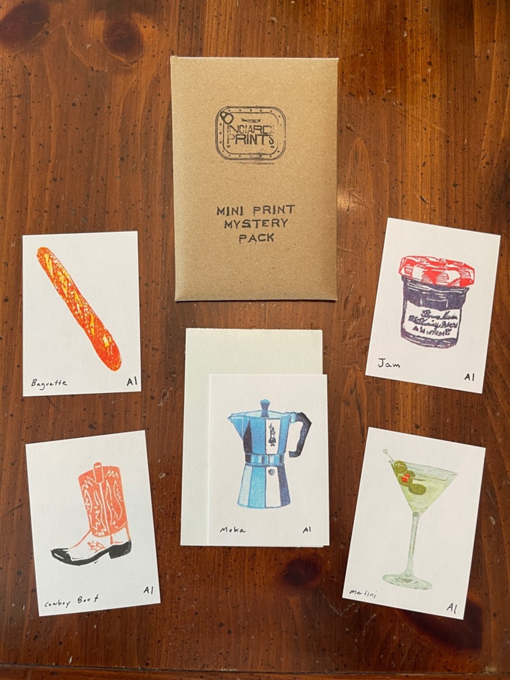 Anastasia Inciardi Classics Mini Print Mystery Pack, Set of 5 🖼️